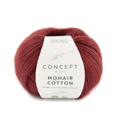 Mohair Cotton 081 Red