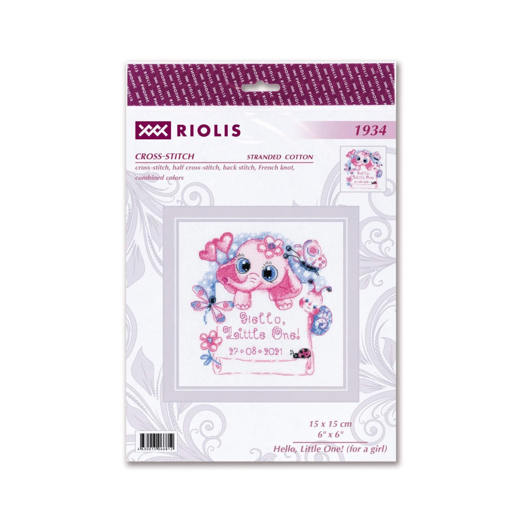 Riolis 1934 Hello, Little One (for Girl)