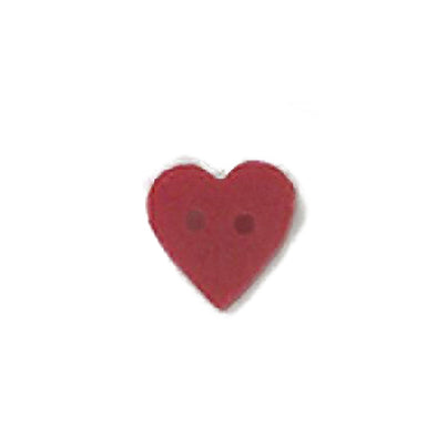 Just Another Button Company 3309T Tiny Red Heart