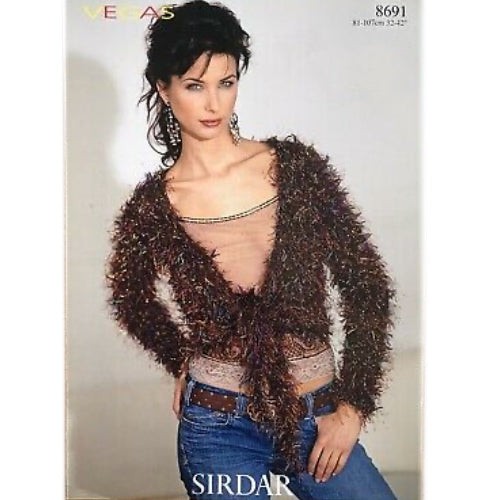 Sirdar 8691 Tie Front Bolero