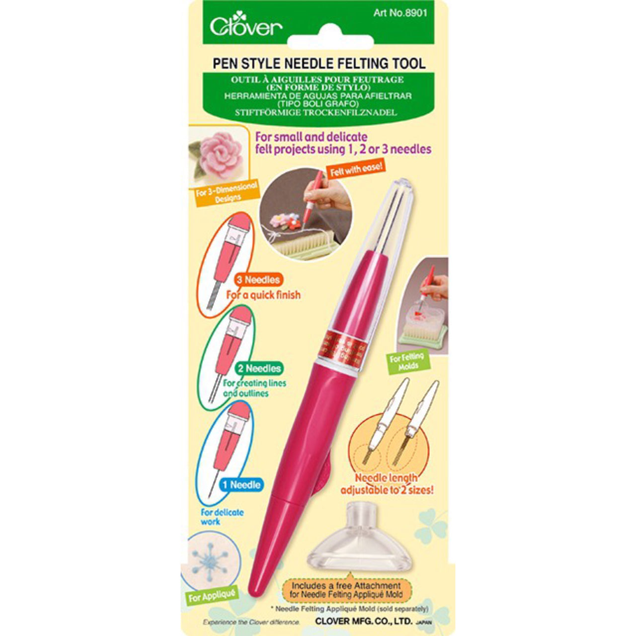 Felting Tool Pen Clover 8901