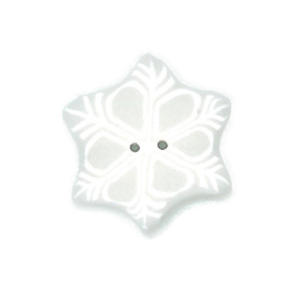 Just Another Button Company 4442.S Snowflake Small
