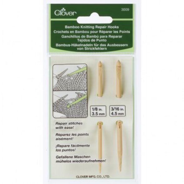 Knitting Repair Bamboo  Clover 3009