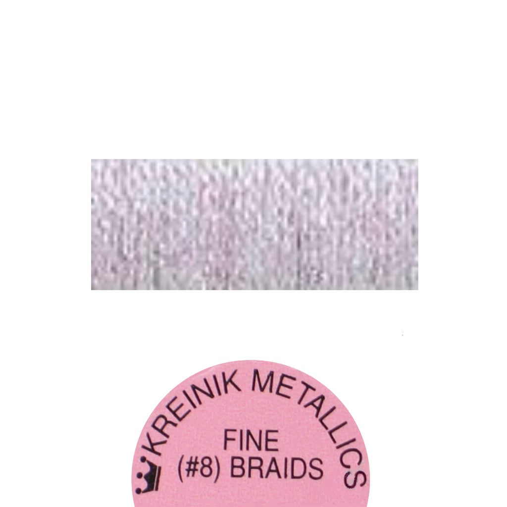 Kreinik Metallic #8 Braid 9300 Orchid