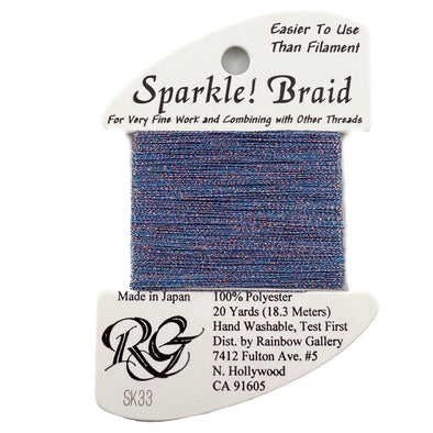 Sparkle Braid 33 Blue Violet