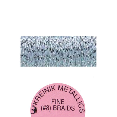 Kreinik Metallic #8 Braid 3231 Moonstone