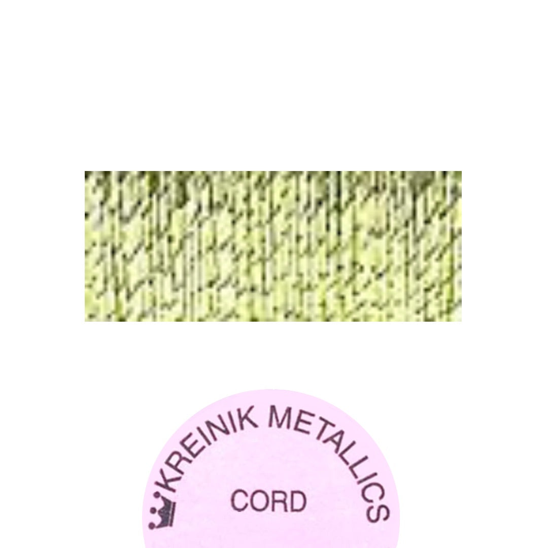 Kreinik Metallic Cord 102C Gold Vatican