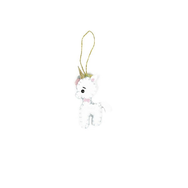 Embroidery Kit Unicorn Felt