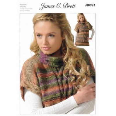 JB091 Passion Chunky Sweater Vest