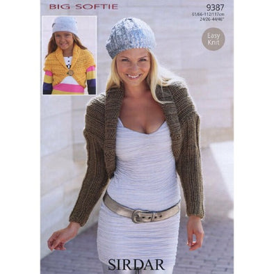 Sirdar 9387 Big Softie Shrug