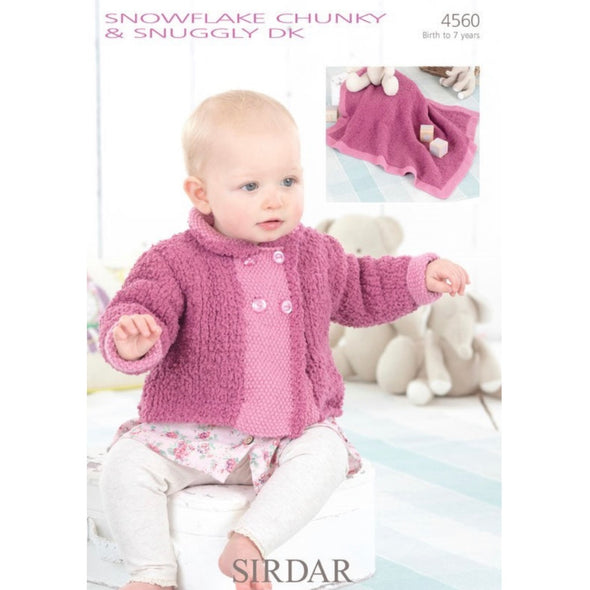 Sirdar 4560 Snowflake Chunky Jacket