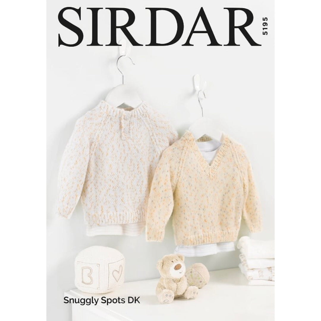 Sirdar 5195 Snuggly Spots Sweaters