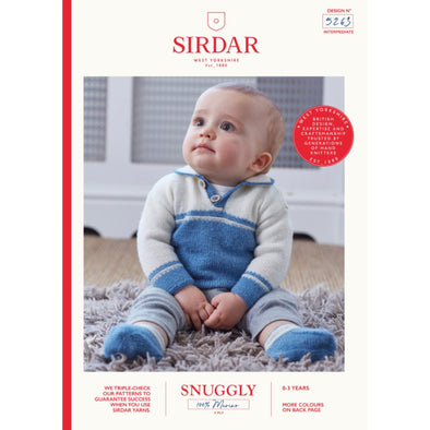 Sirdar 5263 Snuggly 4ply Sweater