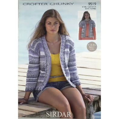 Sirdar 9519 Crofter Chunky Jacket