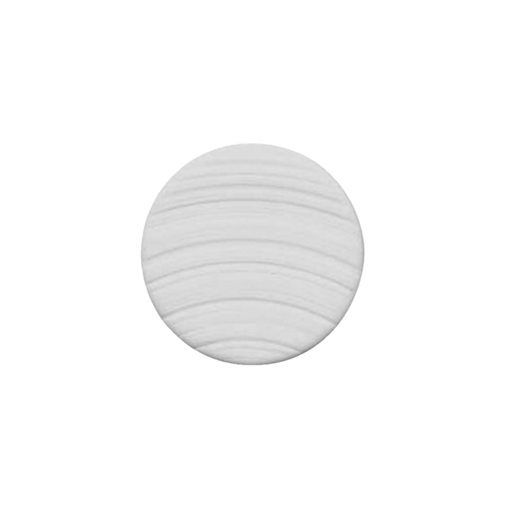 Button 057004CB White Shank 16mm