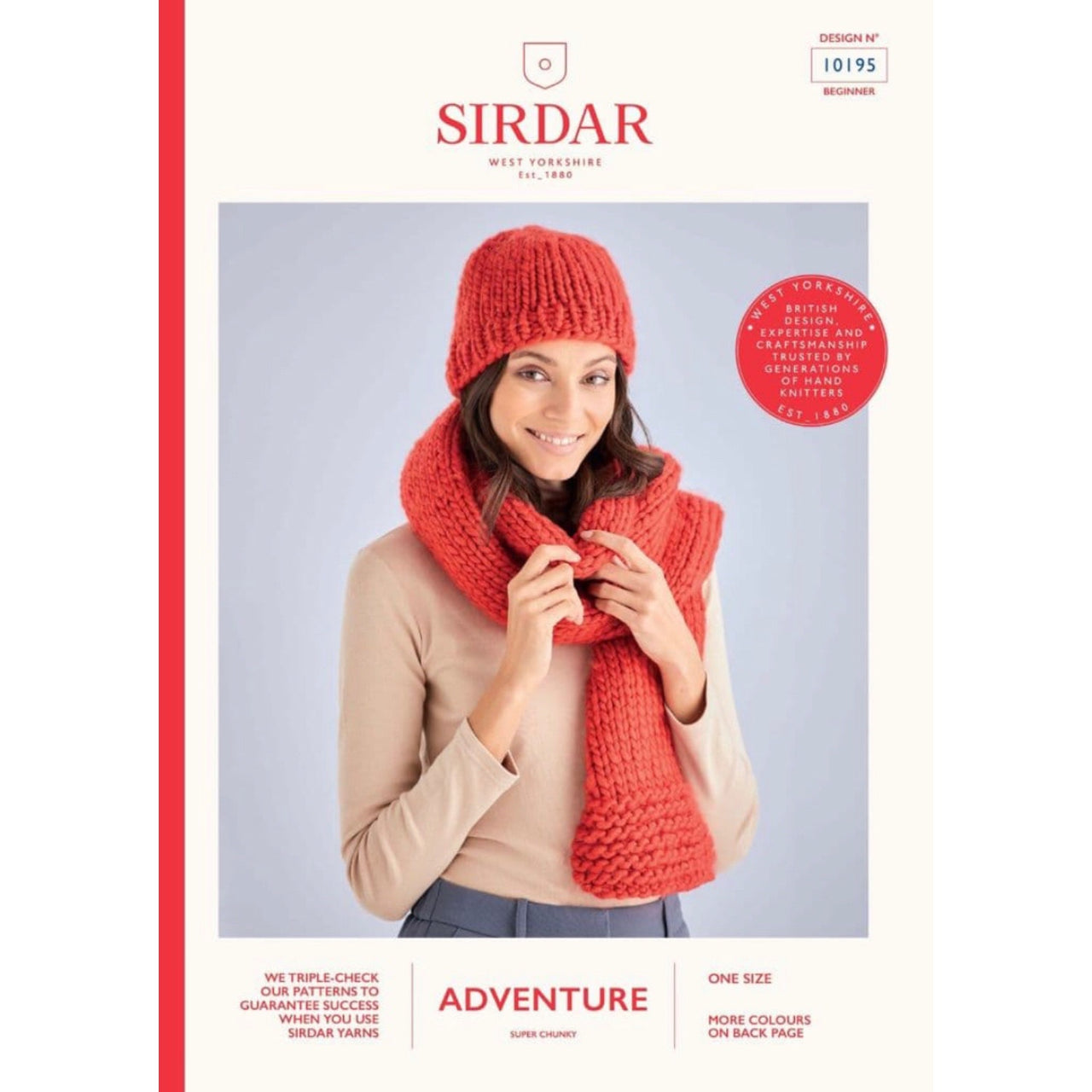 Sirdar 10195 Adventure Afghan Cap