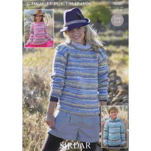 Sirdar 9380 Crofter Chunky Sweater