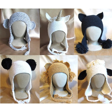 Knitting Pure & Simple 1306 Animal Hats