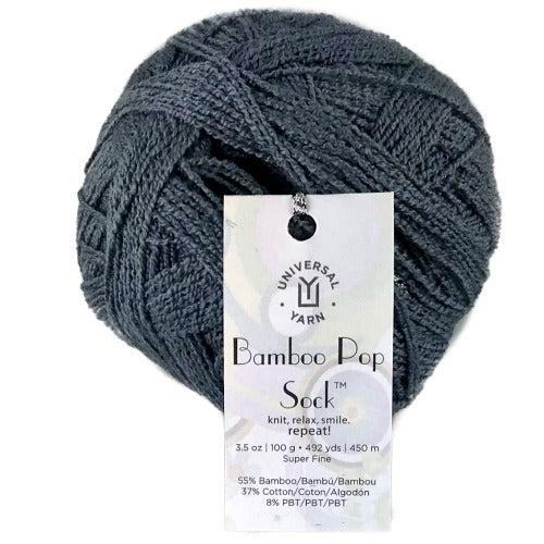 Bamboo Pop Sock 621 Storm Cloud