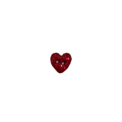 SB370RG Red Sparkle heart
