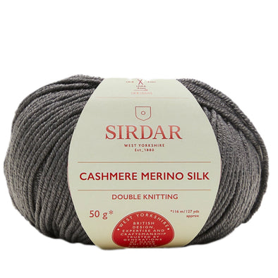 Cashmere Merino Silk DK 406 Soft Pewter