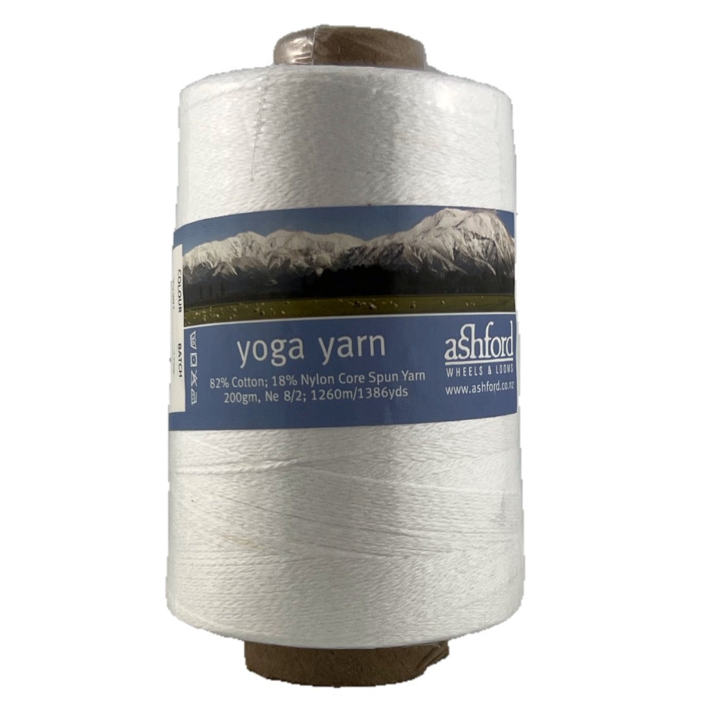 Yoga Yarn 8/2 301 Bleached White