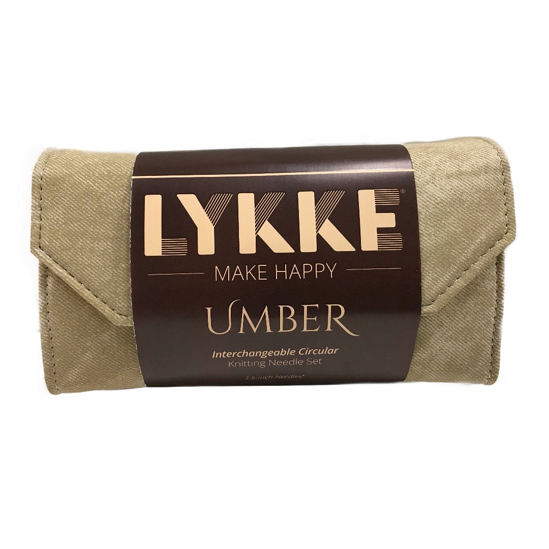 Circular Needle Gift Set LYKKE Umber 3.5"