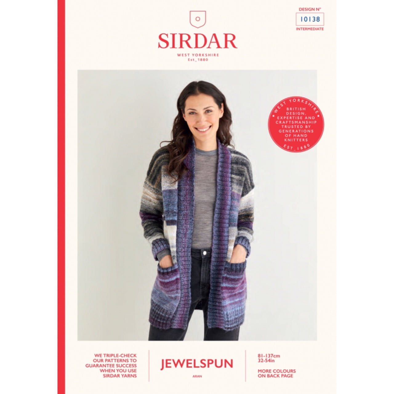 Sirdar 10138 Jewelspun Shift