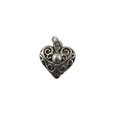 Charm CDS45 Heart Sterling Silver