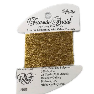 Petit Treasure Braid  01 Gold Braid