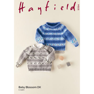 HAYFIELD 5354 Baby Blossom DK Sweater