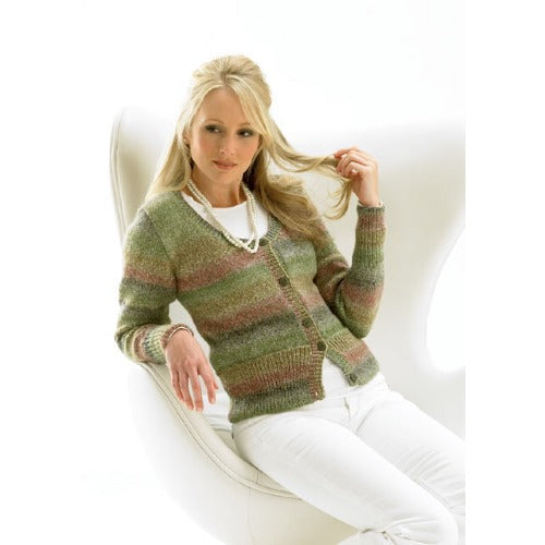 JB041 Marble Dk Cardigan