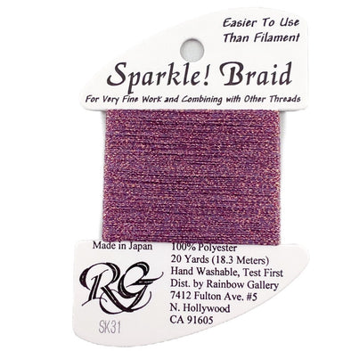 Sparkle Braid 31 Gold Violet