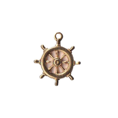 Charm BE037 Gold Naval Steering Wheel