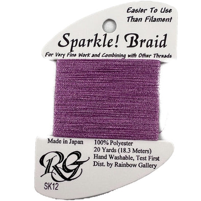 Sparkle Braid 12 Dark Mauve