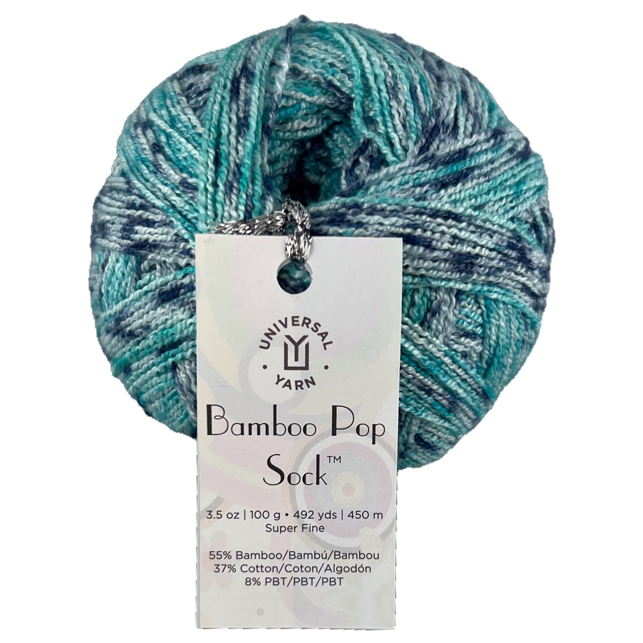 Bamboo Pop Sock 402 Acid Wash