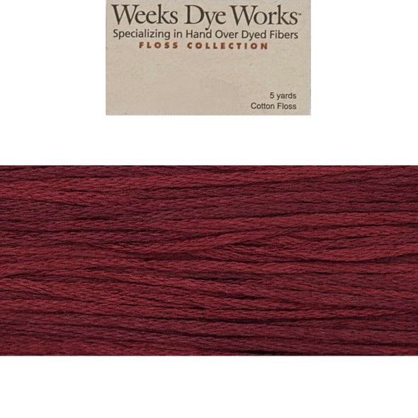 Weeks Dye Works 1334 Merlot