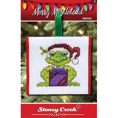 Stoney Creek Ornament 036 Merry Mistletoad