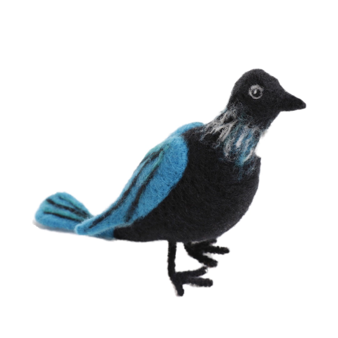 Needle Felting Kit - Tui bird