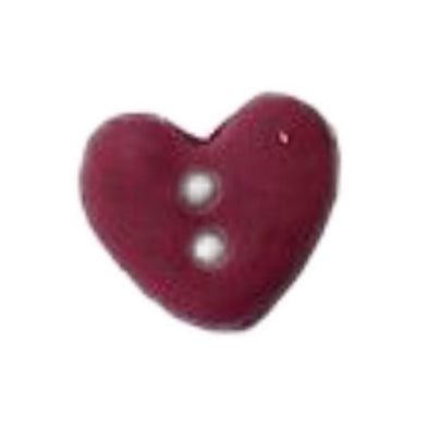 SB005RDXL Red Heart Large Button