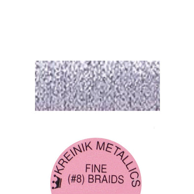 Kreinik Metallic #8 Braid   023 Lilac