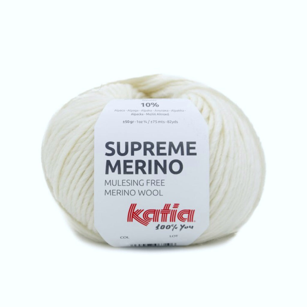 Supreme Merino 80 Off White Chunky