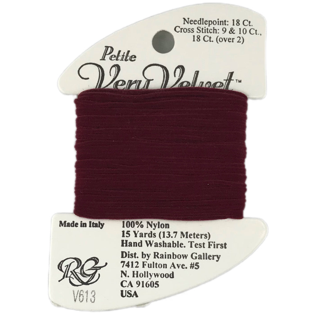 Very Velvet 613 Deep Burgundy – Knitting Time