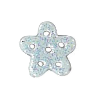 SB035M Blue Glitter Snowflake