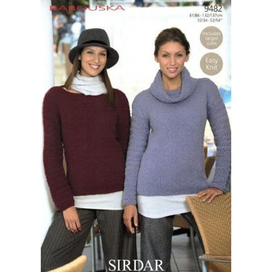 Sirdar 9482 Babouska Sweaters