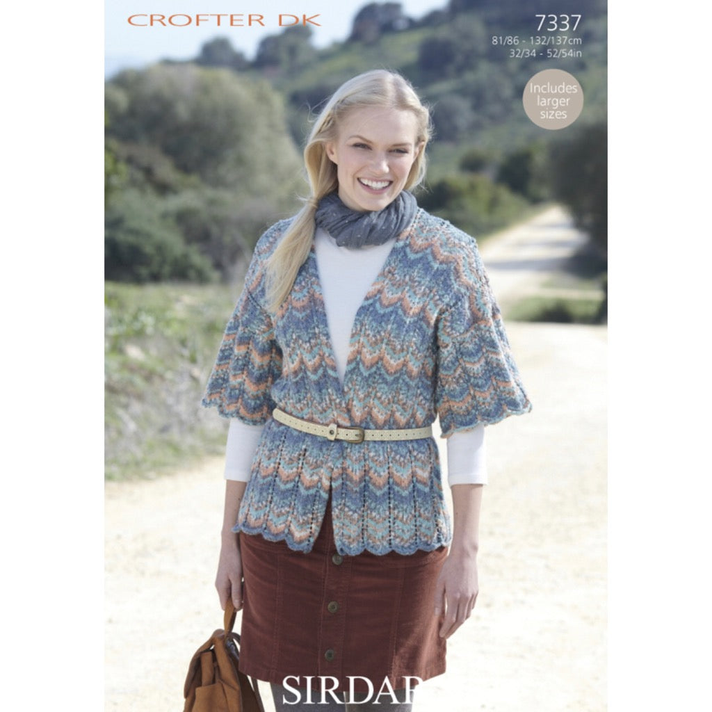 Sirdar 7337 Crofter DK Kimono