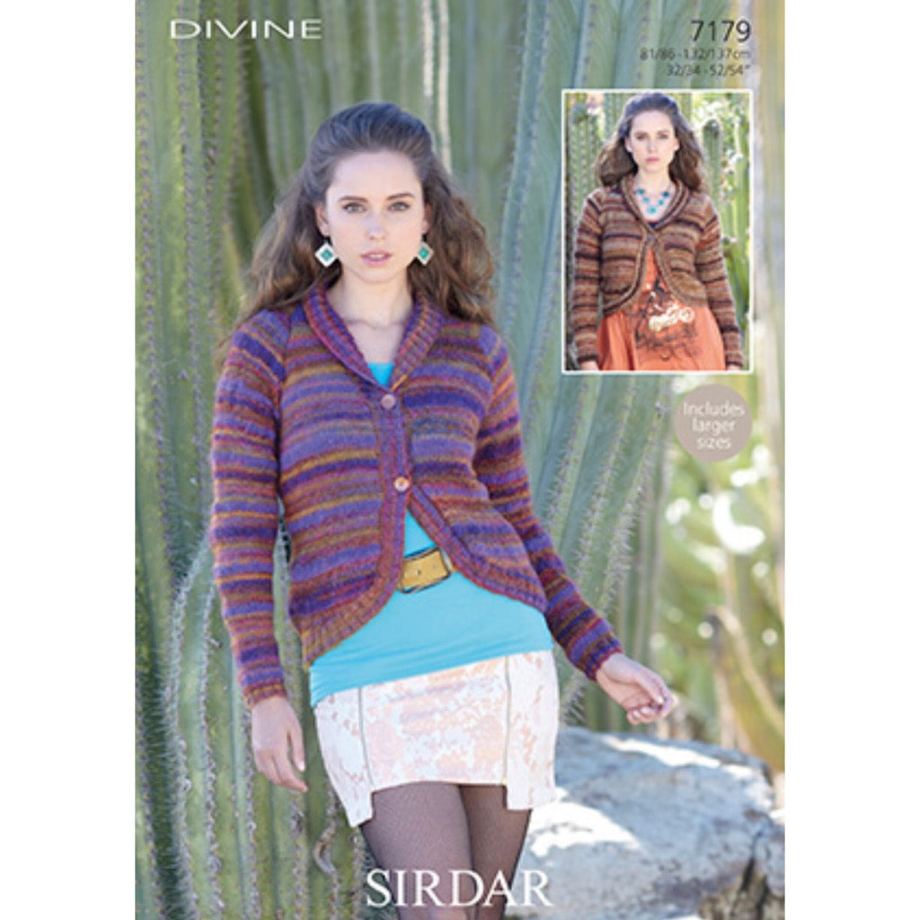 Sirdar 7179 Divine Cardigan