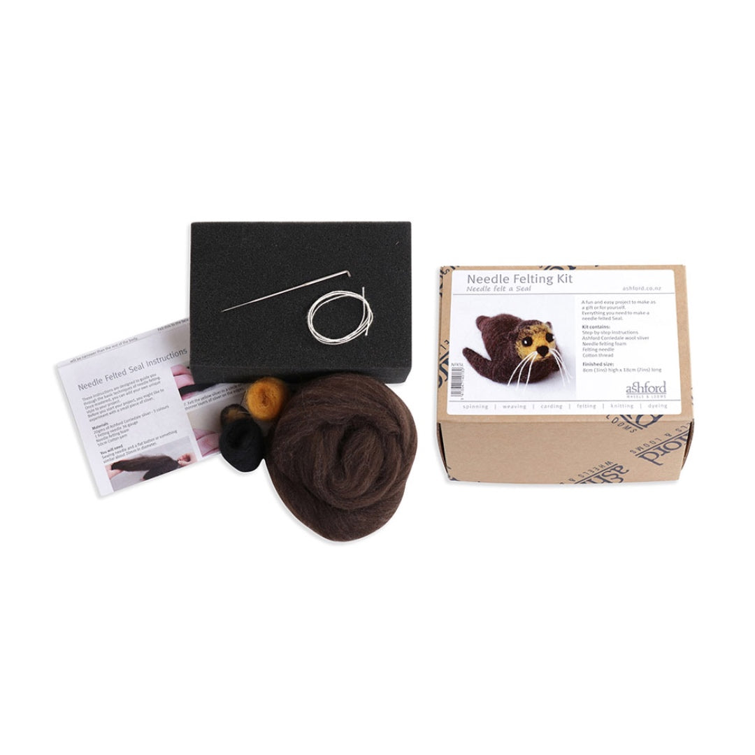 Needle Felting Kit - Seal
