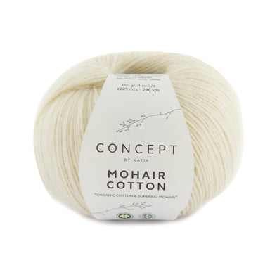 Mohair Cotton 070 Off White