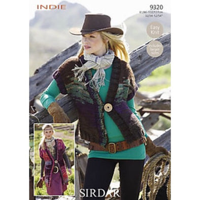 Sirdar 9320 Indie Waist Coat